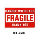 fragile stickers 100 labels