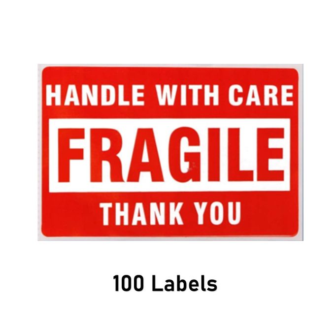 fragile stickers 100 labels