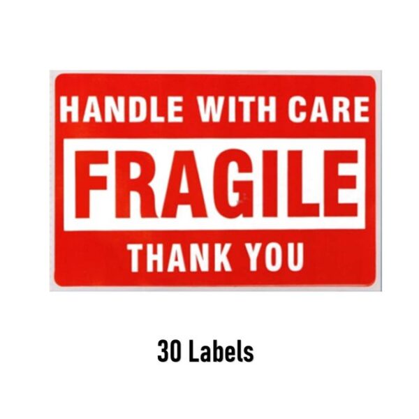 fragile stickers 30 labels